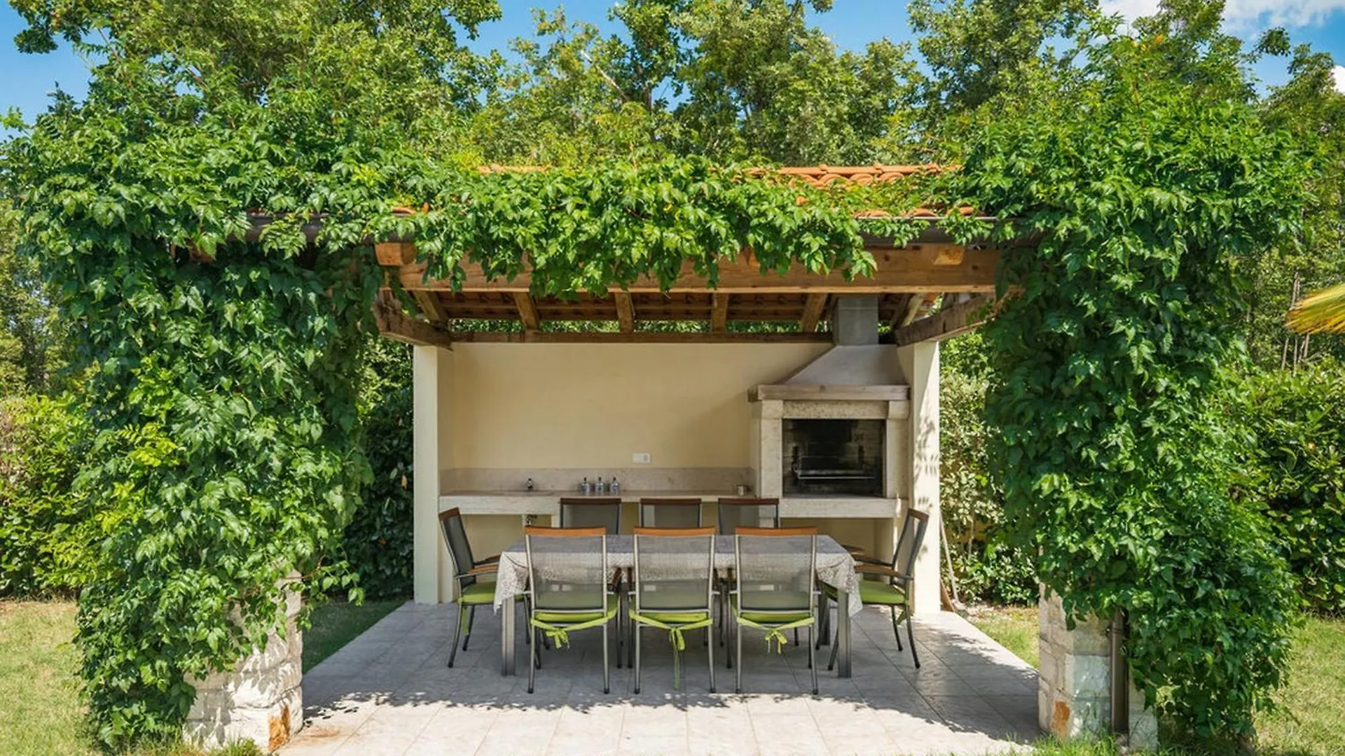 Ferienhaus Villa House Perci 1 Tar-Vabriga Kroatien